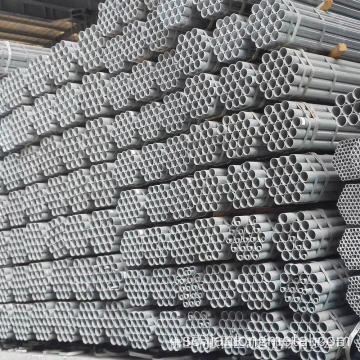 GI Pipe Pre Galvanized Steel Pipe för konstruktion